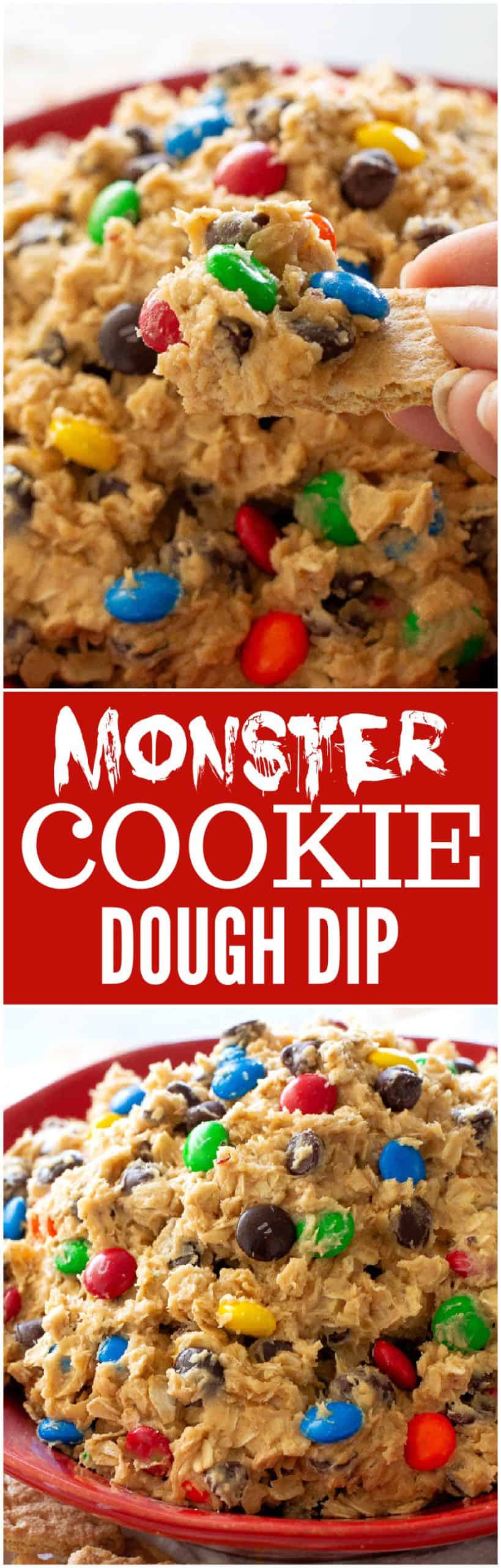 monster cookie dough dip