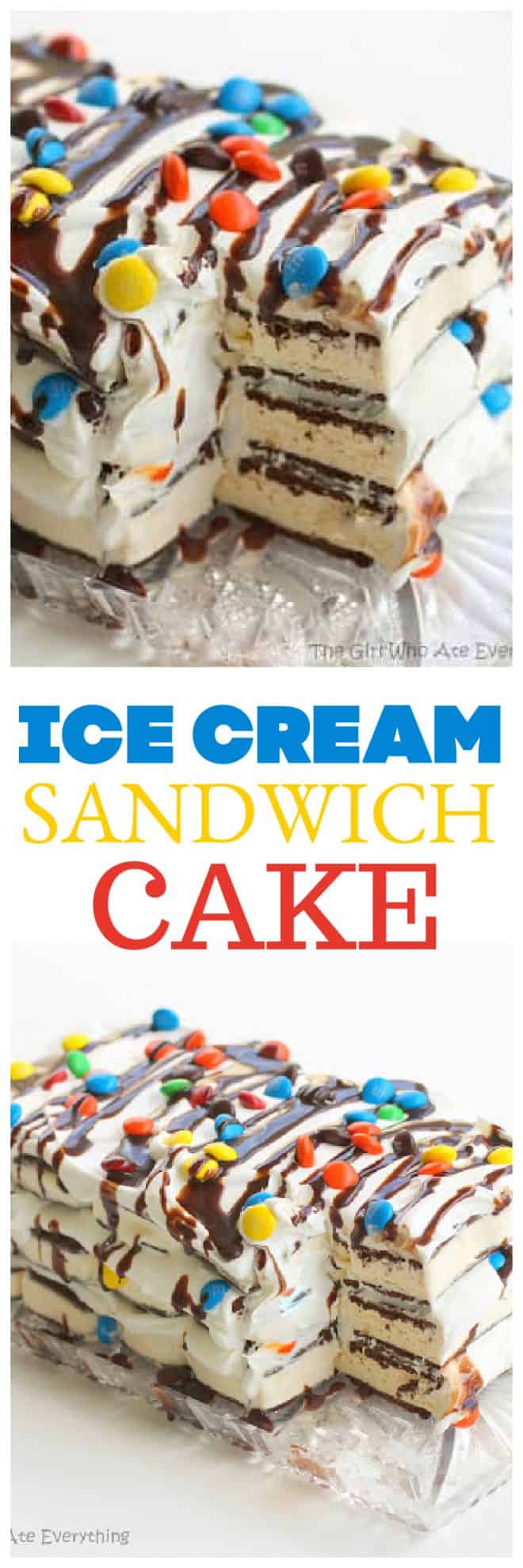 ice cream sandwich cake