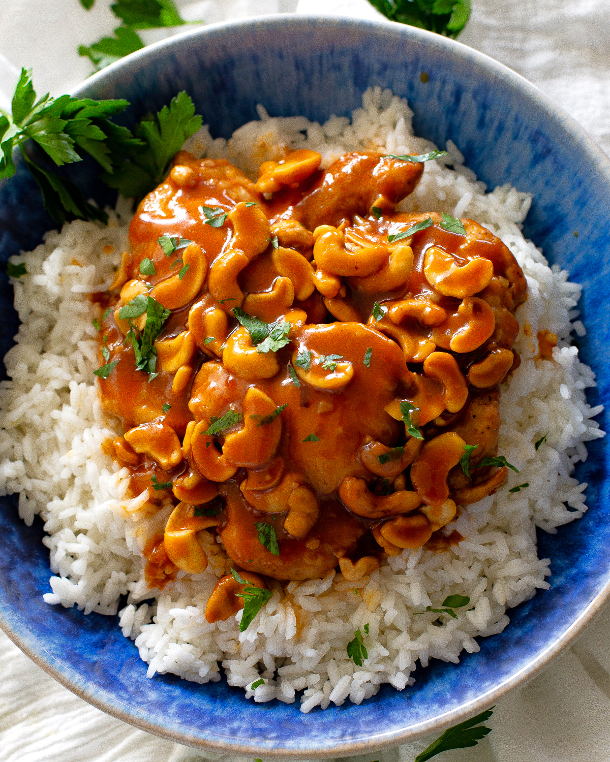 slow cooker cashew chicken