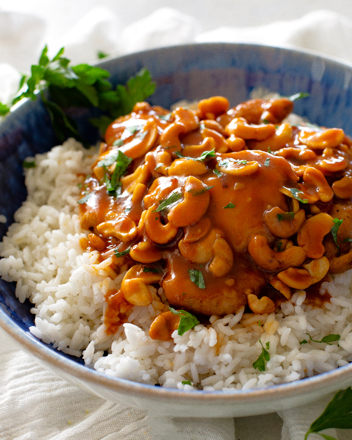 slow cooker cashew chicken