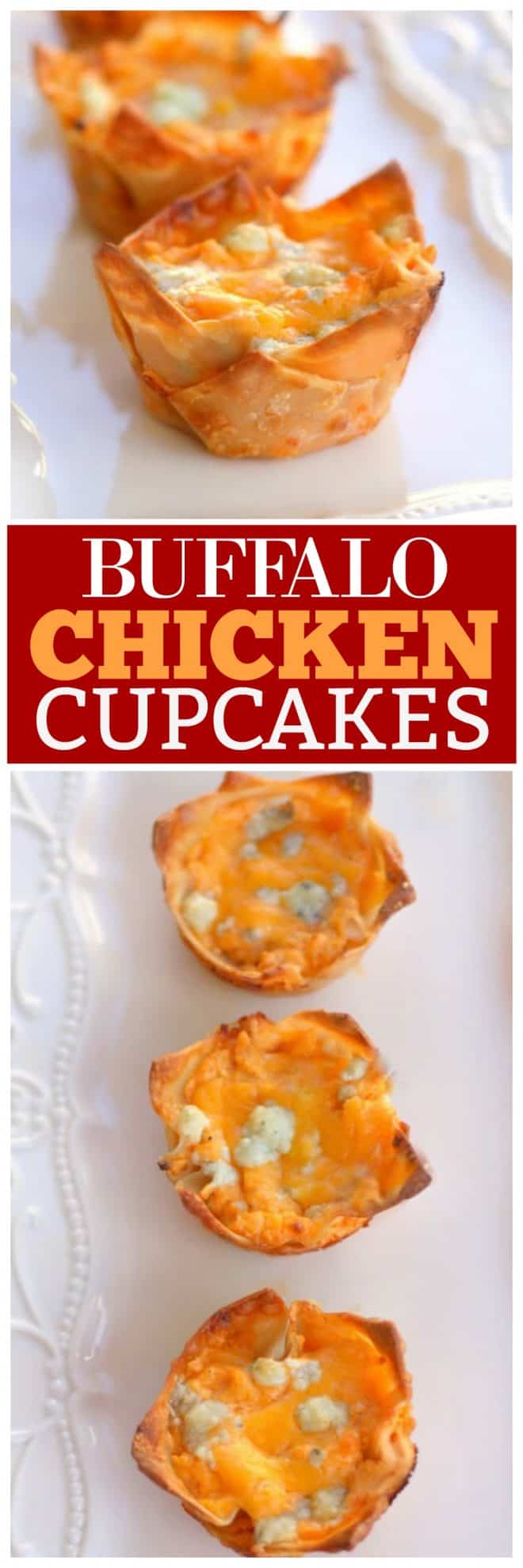 Buffalo Chicken Cupcakes
