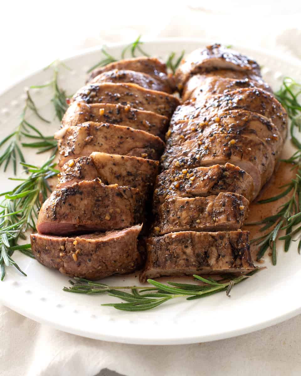 balsamic roasted pork tenderloin