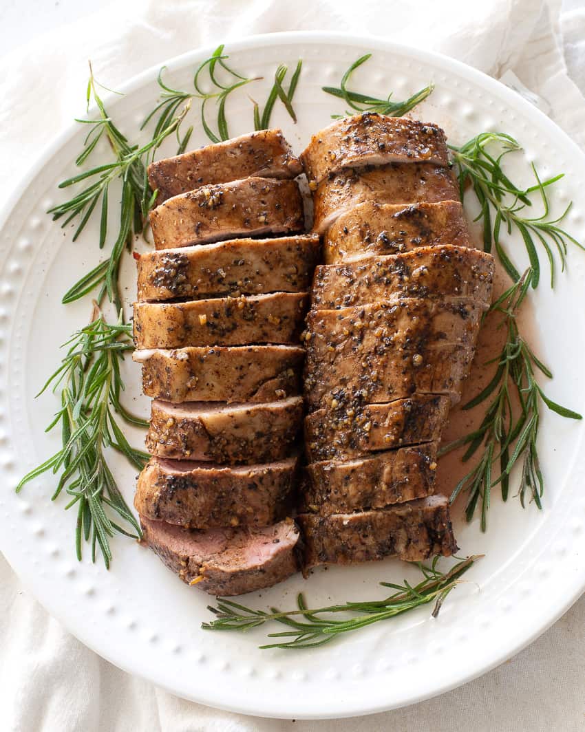 balsamic roasted pork tenderloin