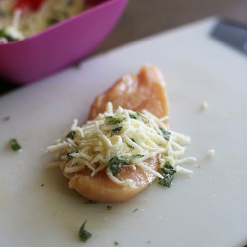 These Chicken Parmesan Roll-Ups are an easy dinner recipe that your whole family will love. the-girl-who-ate-everything.com