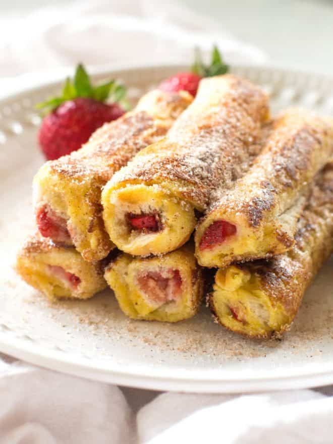French Toast Roll-Ups