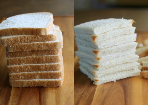 French Toast Roll-Ups - cream cheese, fruit, or whatever fillings you like rolled up in cinnamon sugar bread. the-girl-who-ate-everything.com