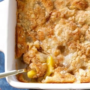 peach cobbler
