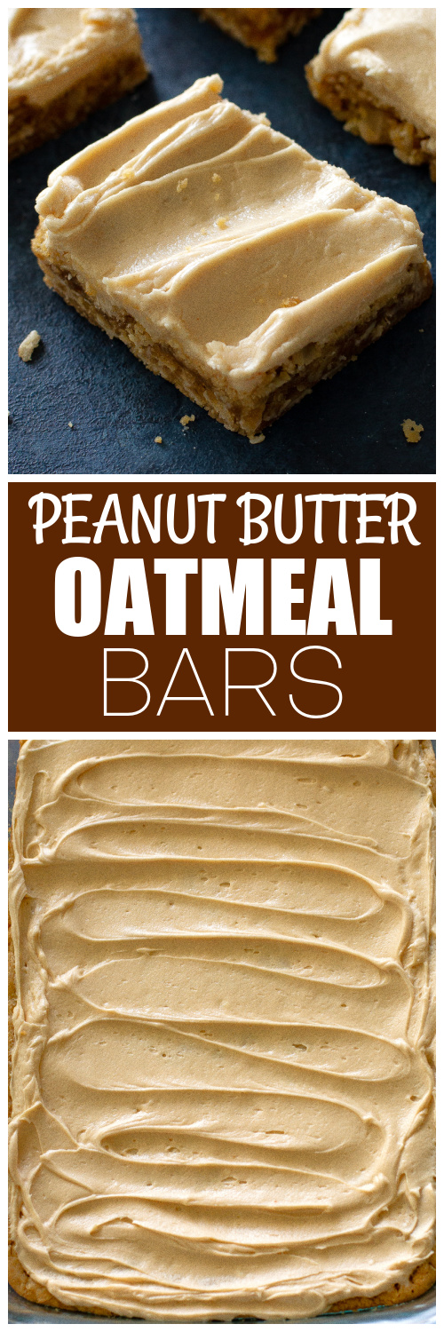 peanut butter oatmeal bars