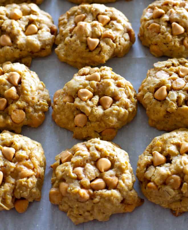 Pumpkin Oatmeal Scotchies