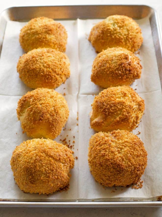 Pesto Chicken Pillows