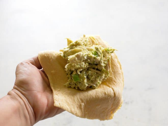 Pesto Chicken Pillows