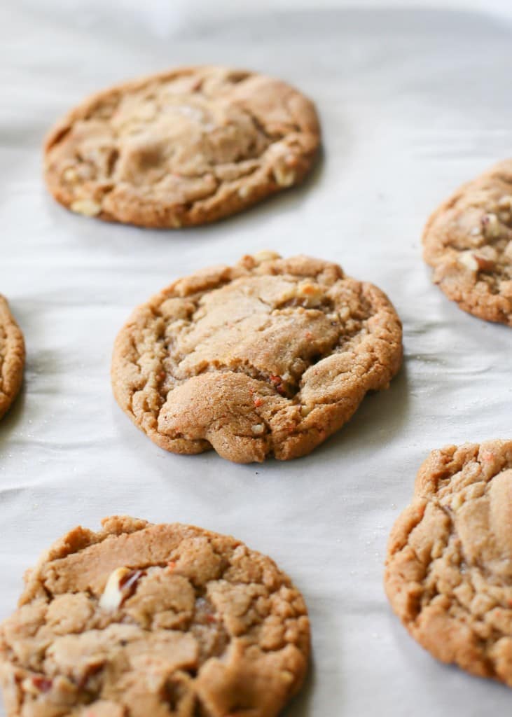 Chewy Carrot Cake Cookies | The Girl Who Ate Everything
