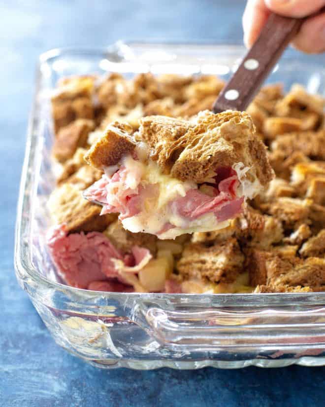 reuben casserole with corned beef