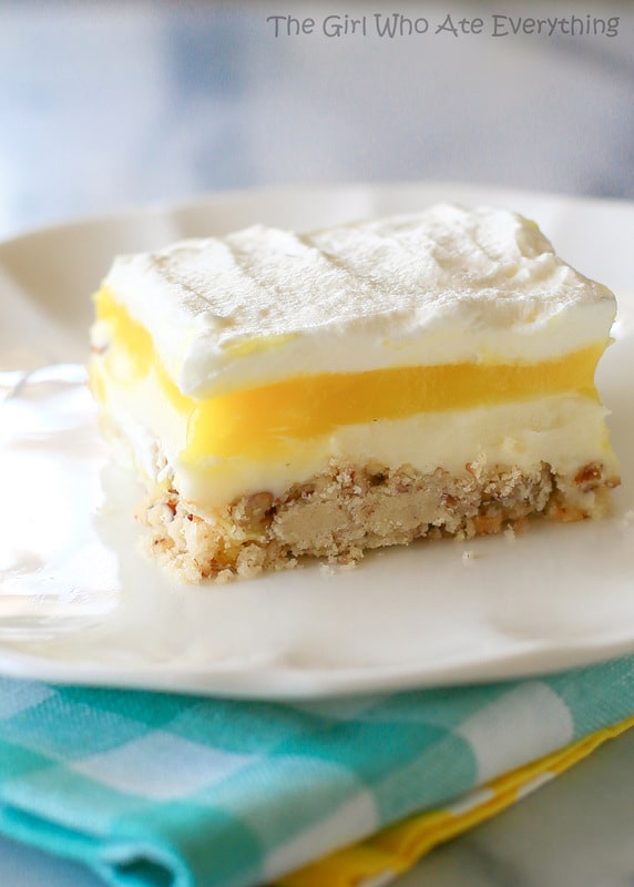 Lemon Lush slice