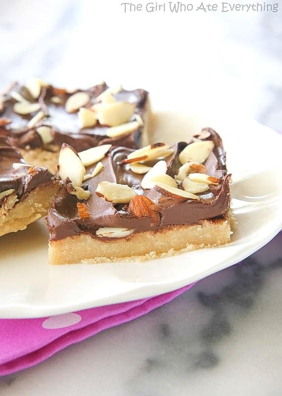 Almond Roca Bars | The Girl Who Ate Everything