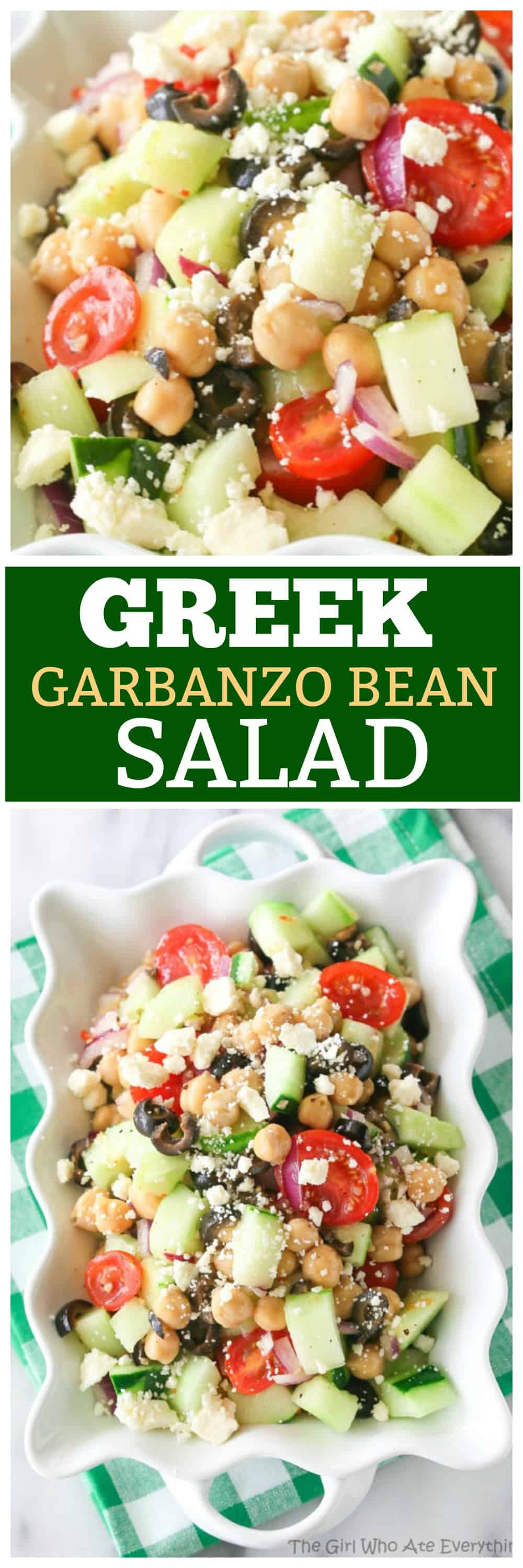 Greek Garbanzo Bean Salad