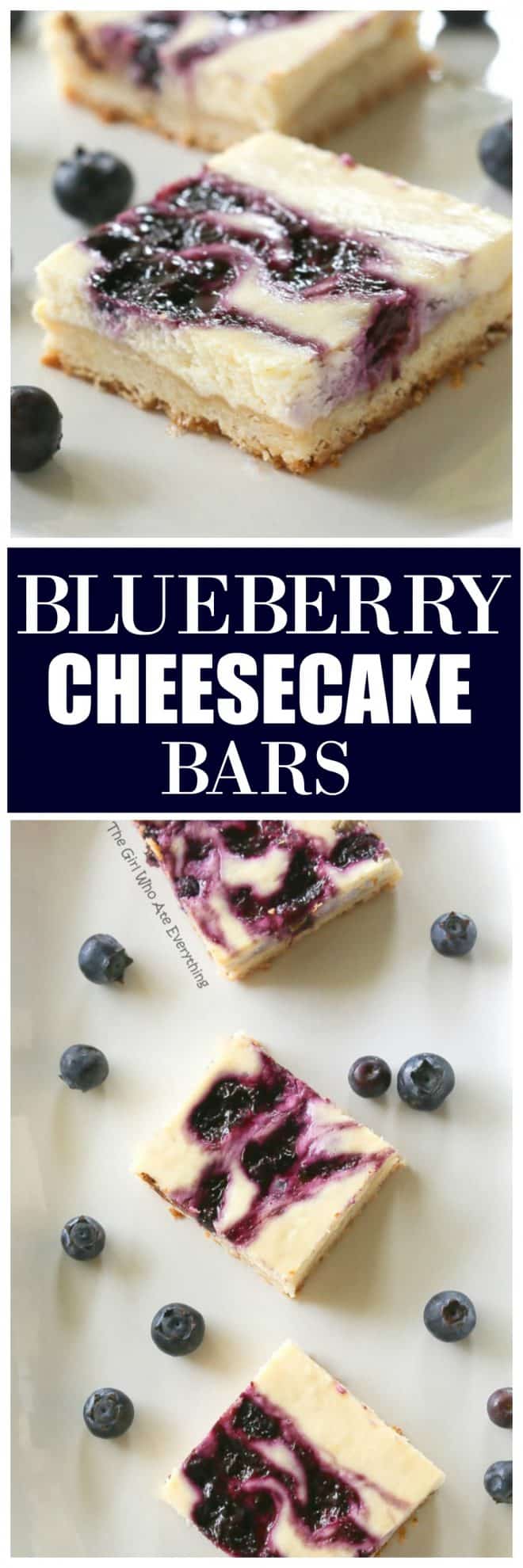 Blueberry Lemon Cheesecake Bars