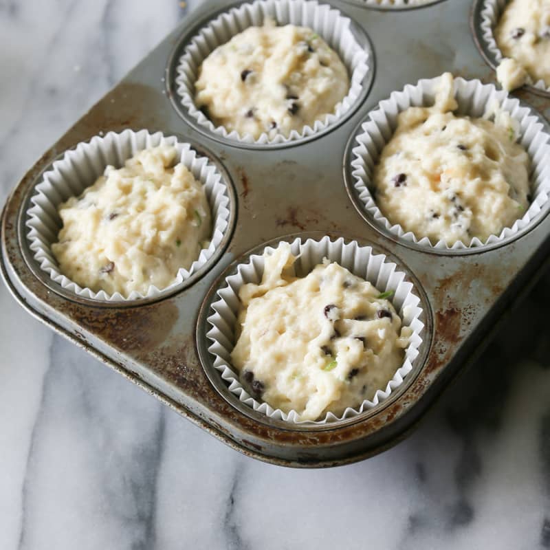 Coconut Lime Chocolate Chip Muffins | The Girl Who Ate Everything