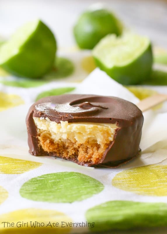 Key Lime Pie on a Stick