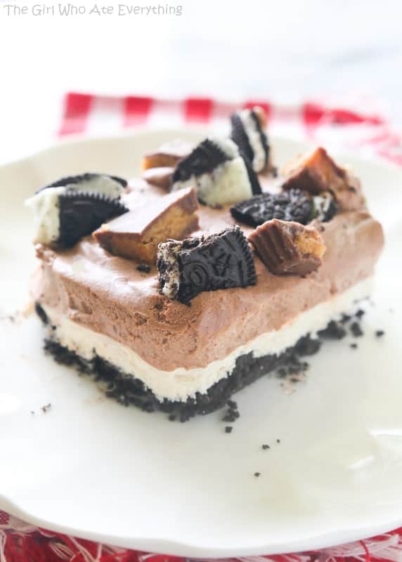 Peanut Butter Oreo Dessert | The Girl Who Ate Everything