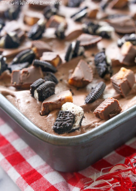 Peanut Butter Oreo Dessert | The Girl Who Ate Everything