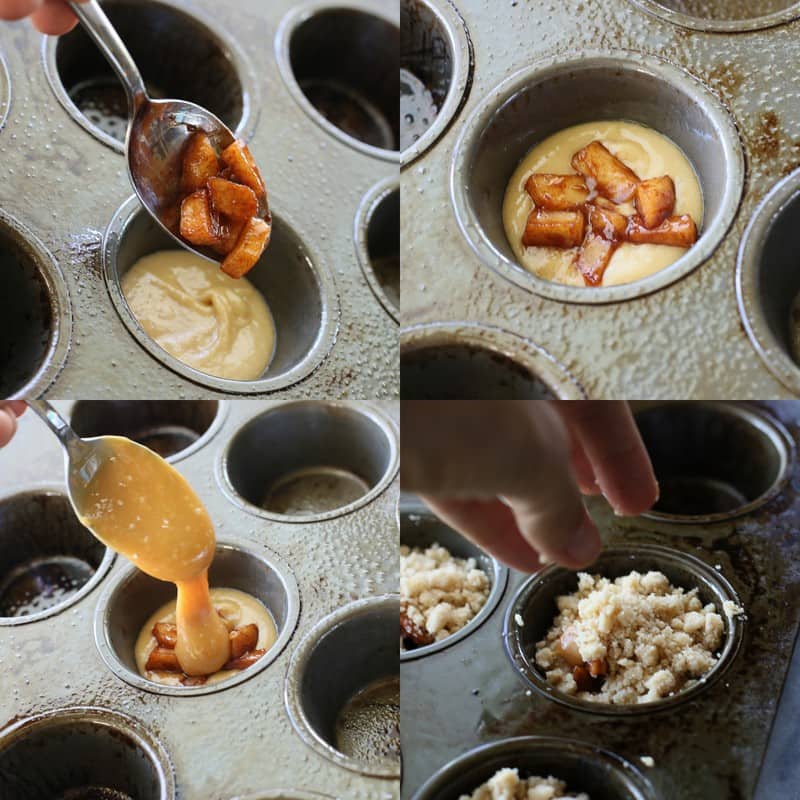 Salted Caramel Apple Cups | The Girl Who Ate Everything