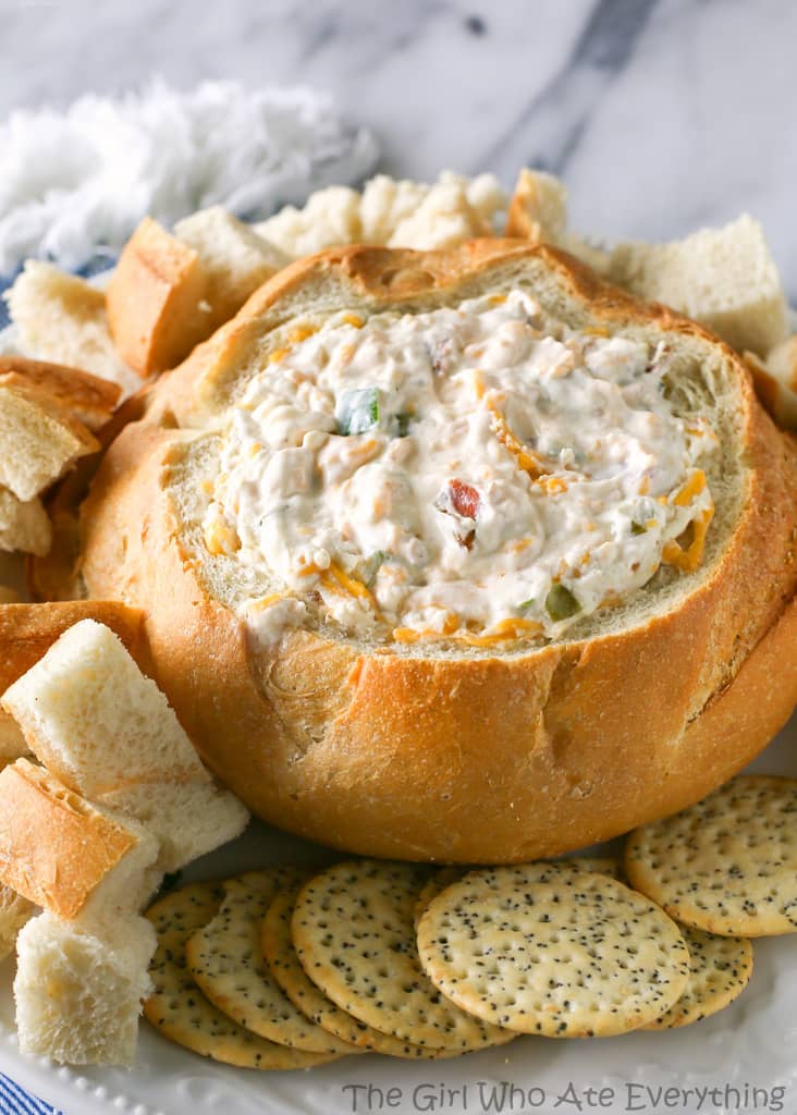 Warm Bacon Cheese Dip | The Girl Who Ate Everything