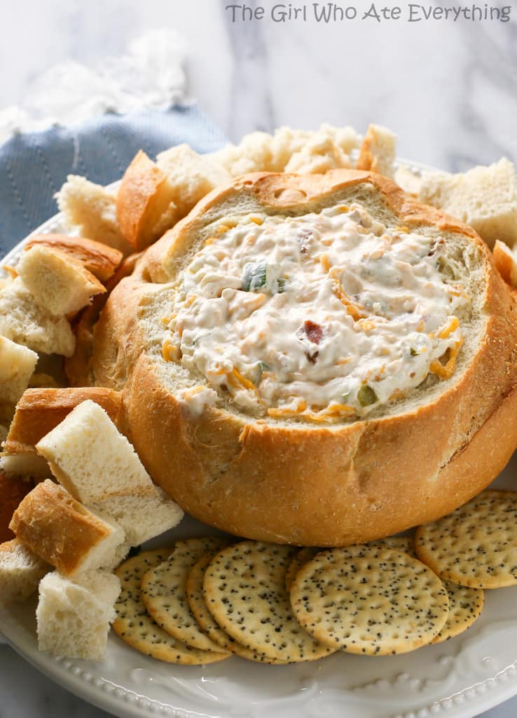 Warm Bacon Cheese Dip | The Girl Who Ate Everything