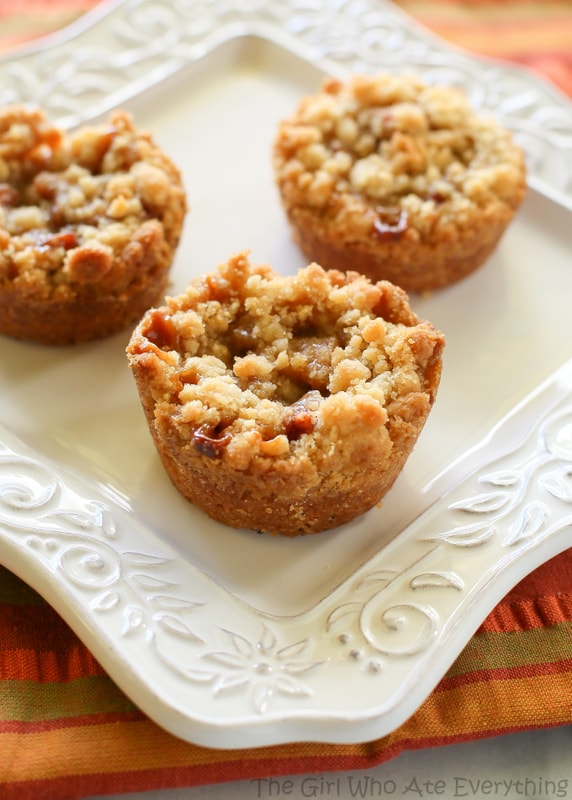 Salted Caramel Apple Cups | The Girl Who Ate Everything