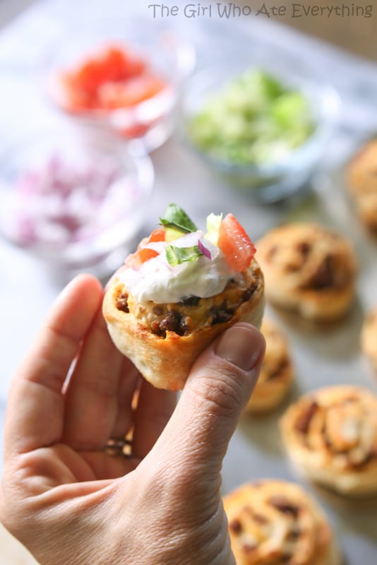 Taco Pizza Rolls