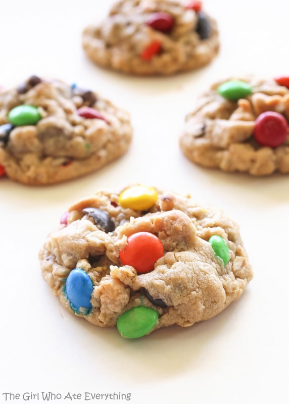 baked monster cookies