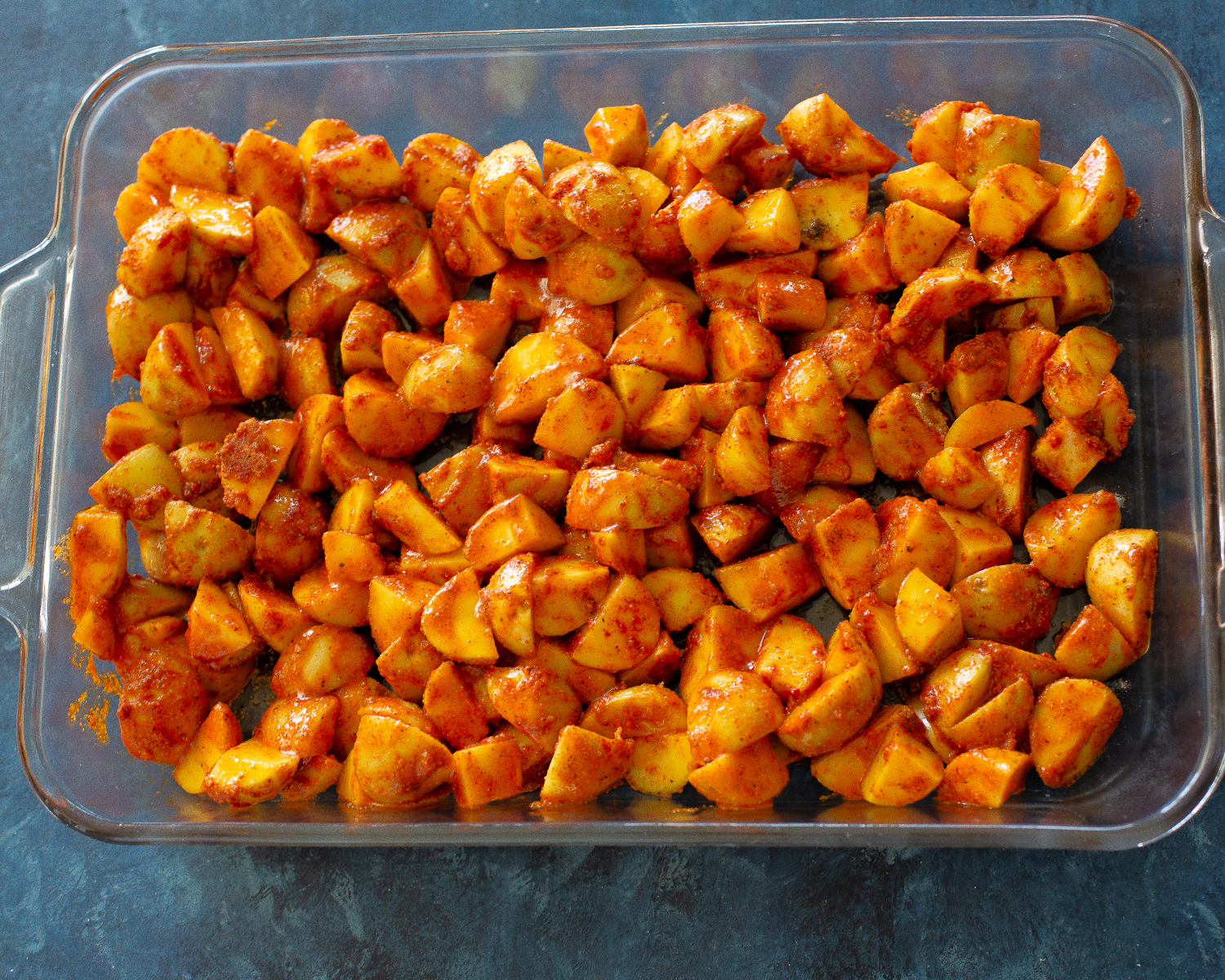 potatoes with buffalo