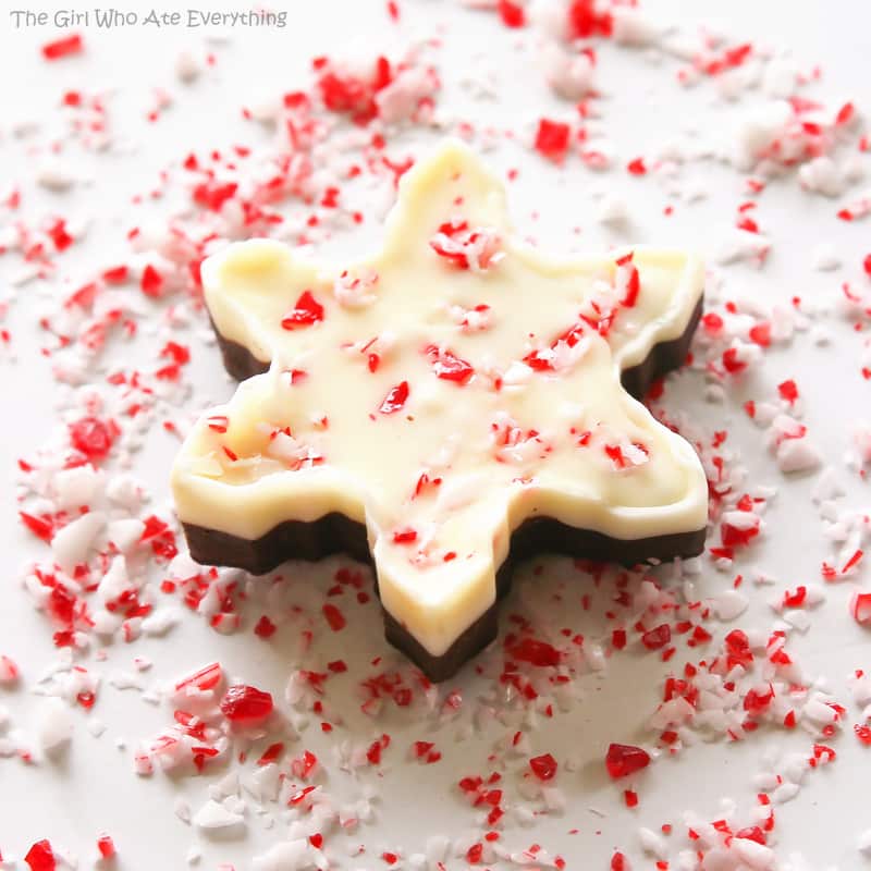Cookie Cutter Peppermint Bark - Bake, Craft, Sew