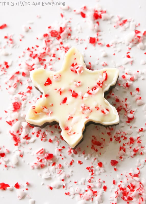 Cookie Cutter Peppermint Bark - Bake, Craft, Sew