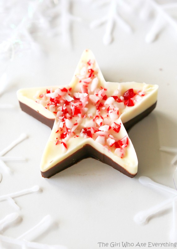 Cookie Cutter Peppermint Bark - Bake, Craft, Sew
