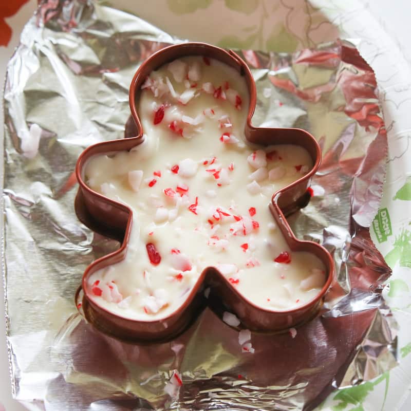 Cookie Cutter Peppermint Bark - Bake, Craft, Sew