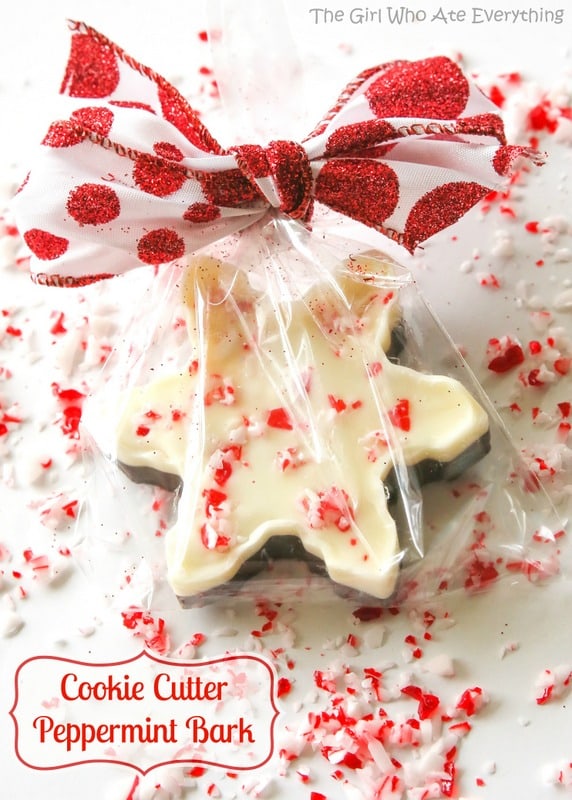 Cookie Cutter Peppermint Bark - Bake, Craft, Sew