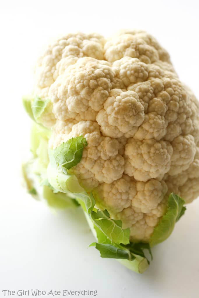 Cauliflower Soup - creamy soup filled with vegetables to warm you on a chilly night. the-girl-who-ate-everything.com