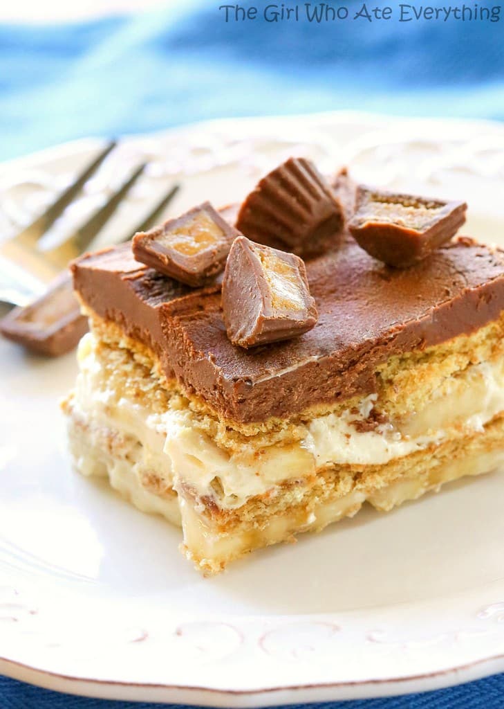 Chunky Monkey Eclair Cake 