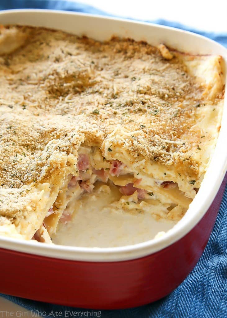 Chicken Cordon Bleu Lasagna 