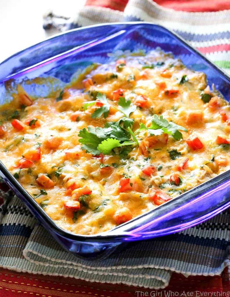 salsa verde enchiladas