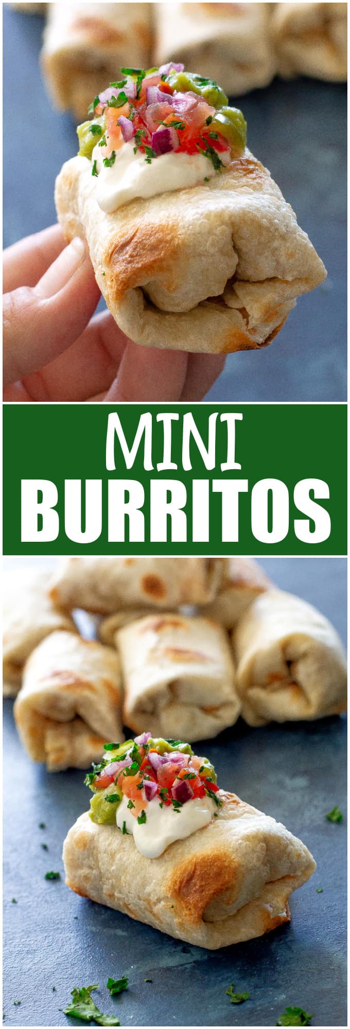 mini burritos