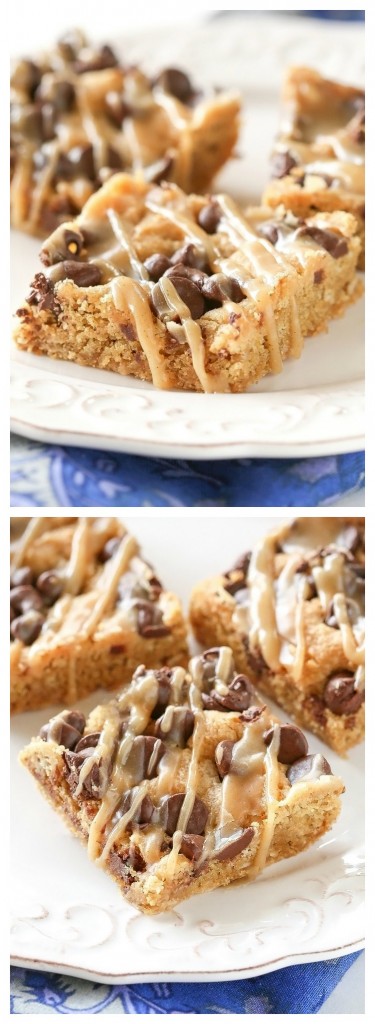 Oatmeal Chocolate Chip Peanut Butter Bars - the-girl-who-ate-everything.com