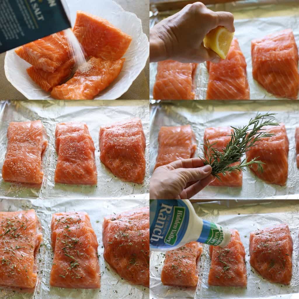 Rosemary Ranch Salmon - don't knock it til you try it. This combination of flavors is delicious. the-girl-who-ate-everything.com