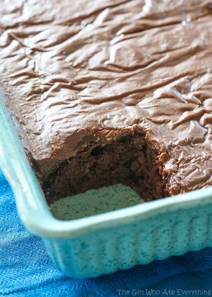 cake with a bite out