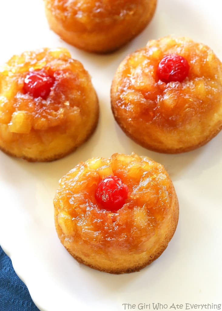 Pineapple Upside Down Cupcakes 