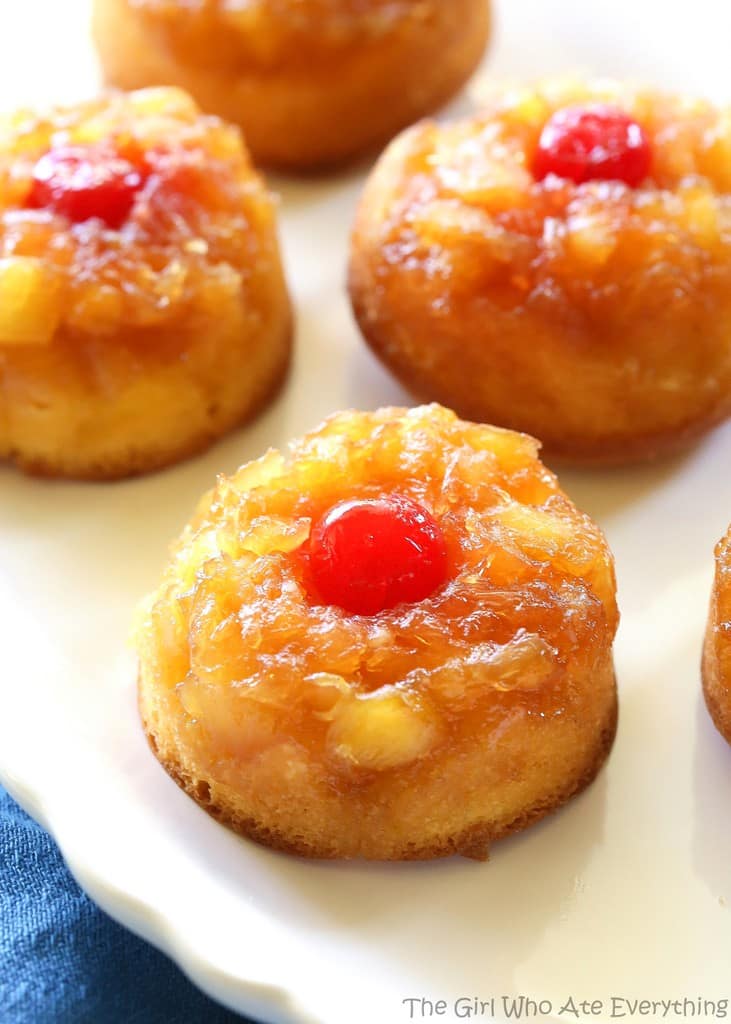 Pineapple Upside Down Cupcakes 
