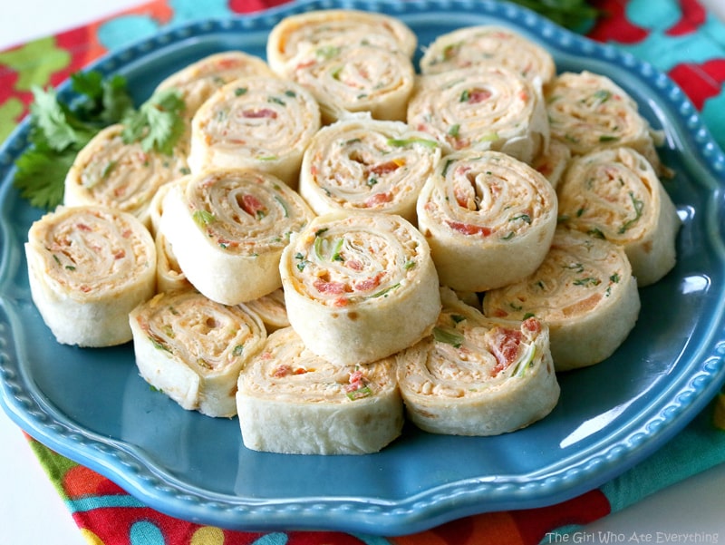 Chicken Enchilada Roll Ups 