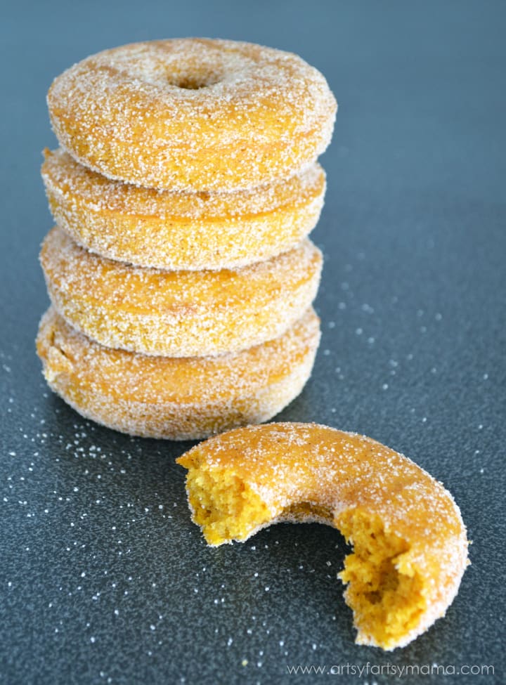 Pumpkin-Donuts Stack