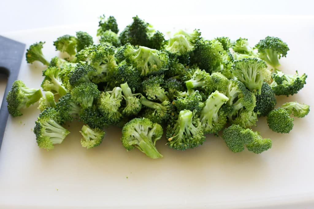 chopped broccoli